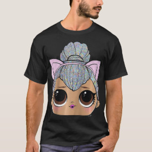 Camiseta LOL Surprise Kitty Queen Big Face
