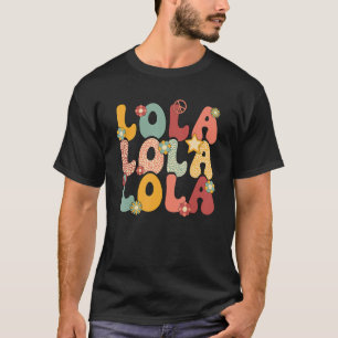 Camiseta Lola Abuela Groovy Lola Abuela