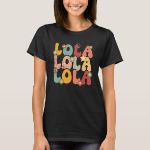 Camiseta Lola Abuela Groovy Lola Abuela