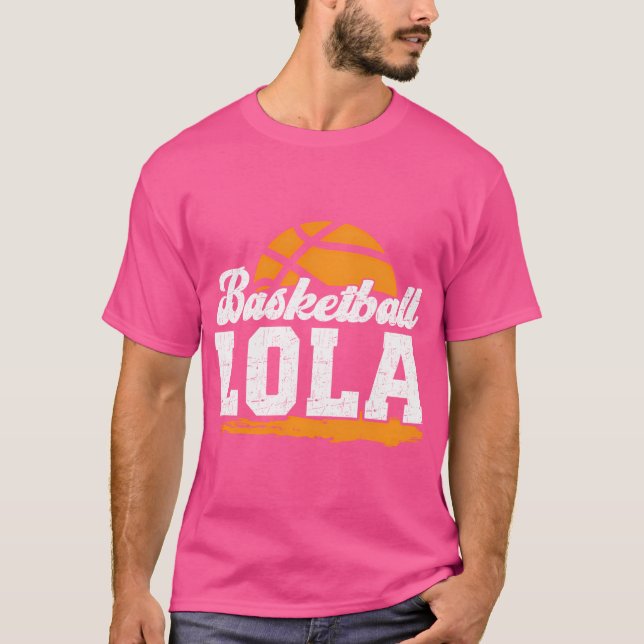 Camiseta Lola Abuela Lola De Baloncesto (Anverso)
