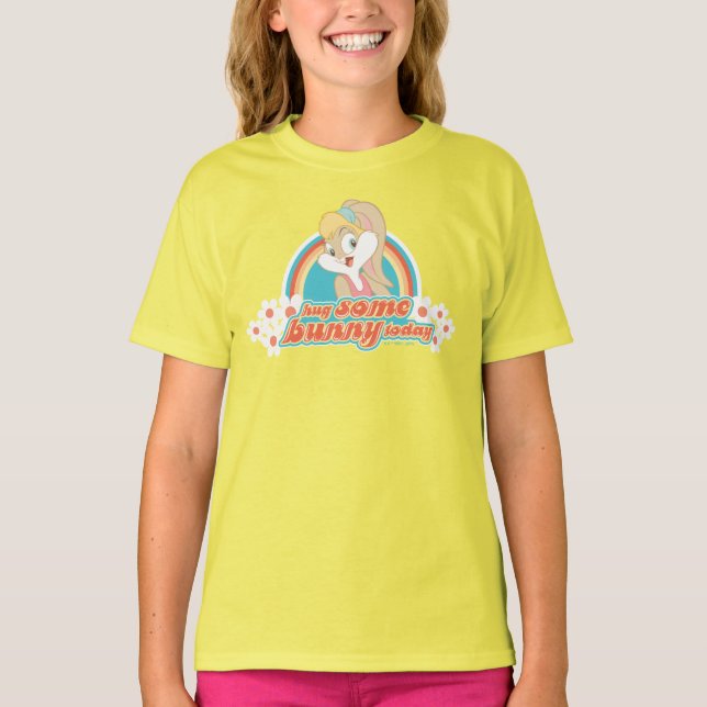 Camiseta Lola Bunny Abraza A Algunos Conejitos Hoy (Anverso)
