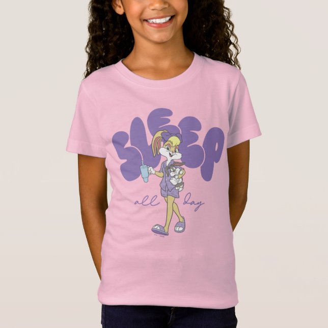 Camiseta Lola Bunny Duerme Todo el Día (Anverso)
