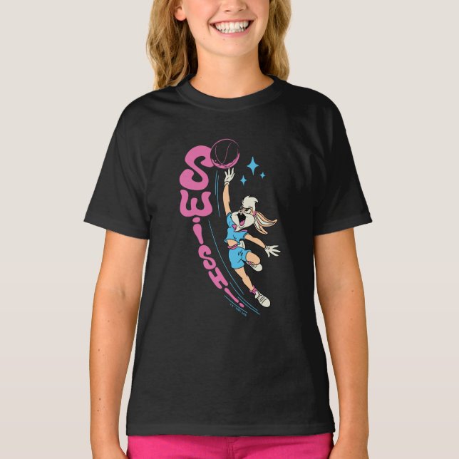 Camiseta Lola Buny "¡SUIZO!" Dunk de baloncesto (Anverso)