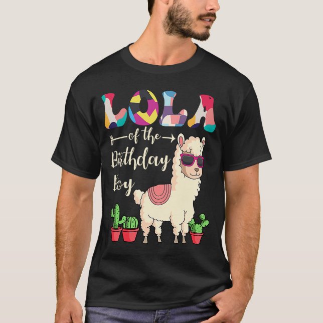 Camiseta Lola De La Celebración Del Fiesta Del Nacimiento D (Anverso)