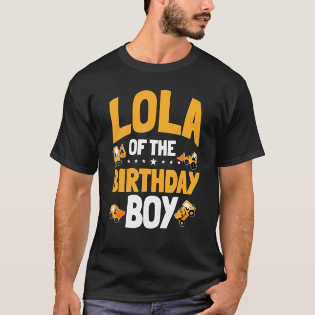 Camiseta Lola Del Cumpleaños De Los Trabajadores De La Cons (Anverso)