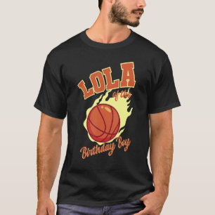 Camiseta Lola Del Nacimiento Familia De Baloncesto Bday Pa