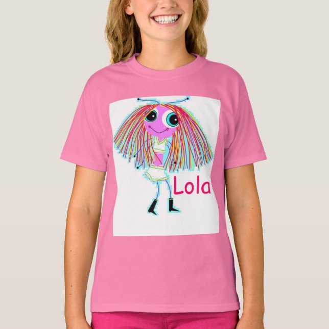 Camiseta Lola Hip Hop Bug (Anverso)