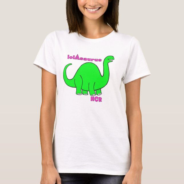 Camiseta lolAsaurus (Anverso)