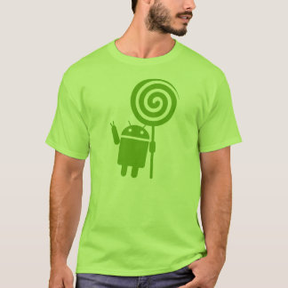 Camiseta Lollipop androide oficial