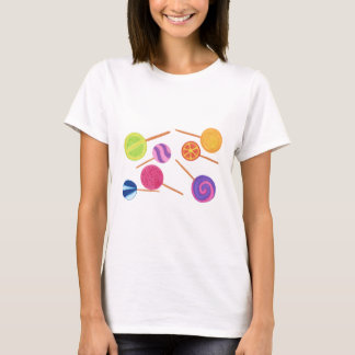 Camiseta Lollipops multicolores Colorosos Estilo de camiset