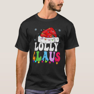 Camiseta Lolly Claus Graciosa Familia De Xmas Que Coincide 
