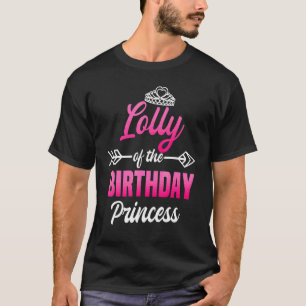 Camiseta Lolly De La Princesa De Cumpleaños Fiesta Bday Cel
