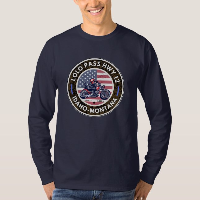Camiseta Lolo pass road Oregon (Anverso)