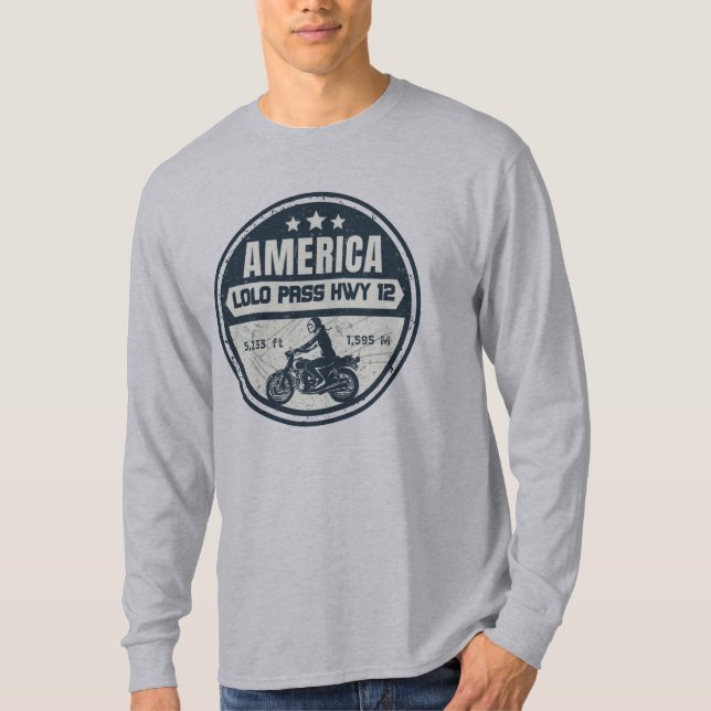 Camiseta Lolo pass road Oregon (Anverso)