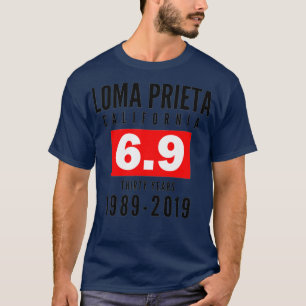 Camiseta Loma Prieta 1989 Terremoto en la Bahía Premium