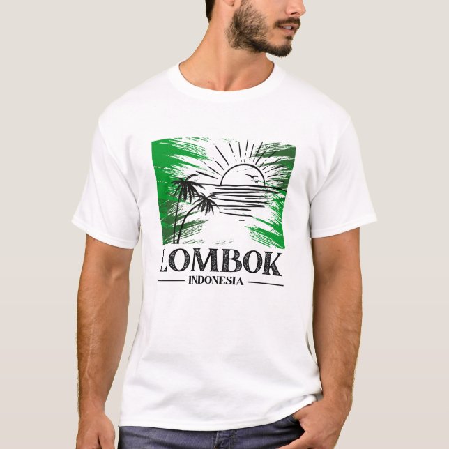 Camiseta Lombok (Indonesia) (Anverso)