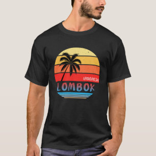 Camiseta Lombok Souvenir Indonesia