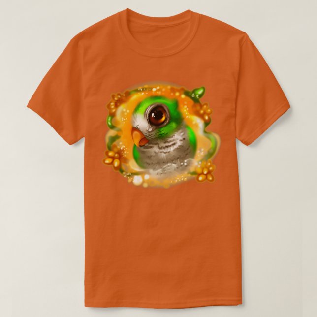 Camiseta lombriz verde (Diseño del anverso)