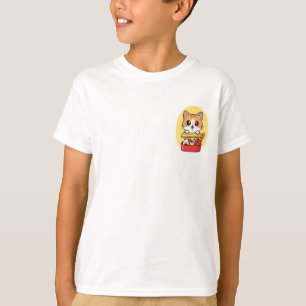 Camiseta Loncherita Bento Kitty Snack Niños