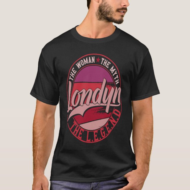 Camiseta Londinense la Dama del Mito la Leyenda (Anverso)