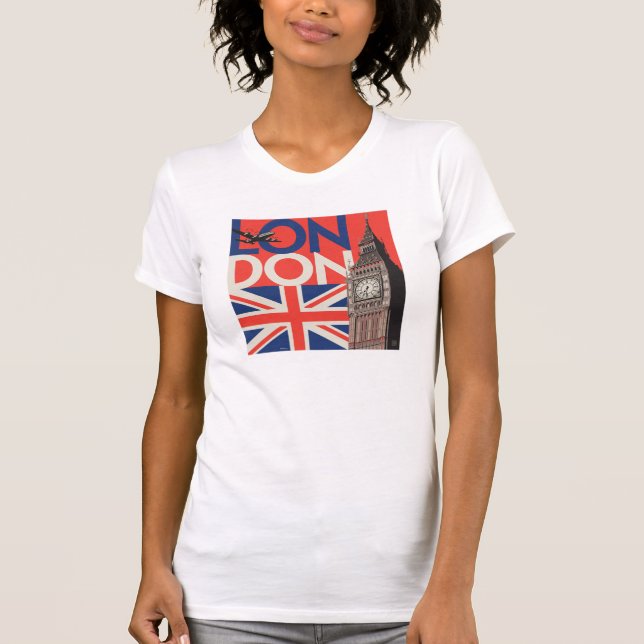 Camiseta London Big Ben | Inglaterra (Anverso)