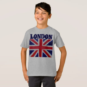 Camiseta London Black Modern Boys England Reino Unido