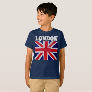 Camiseta London Black Modern Boys England Reino Unido