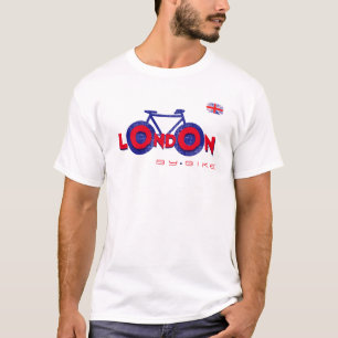 Camiseta London by bike, biking