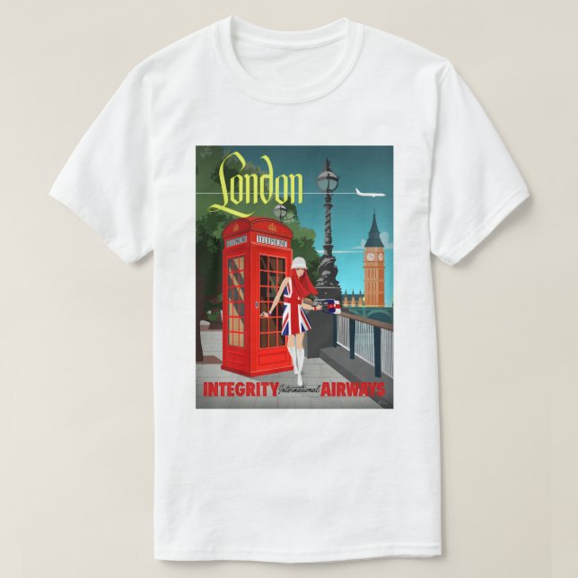 Camiseta London Calling (Diseño del anverso)