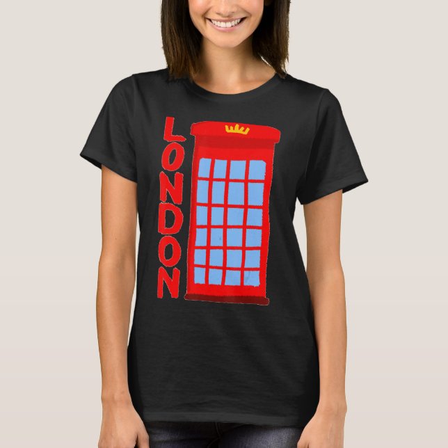 Camiseta London City England souvenir británico para hombre (Anverso)