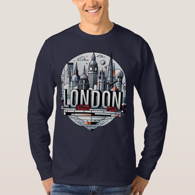 Camiseta London England United Kingdom (Anverso)