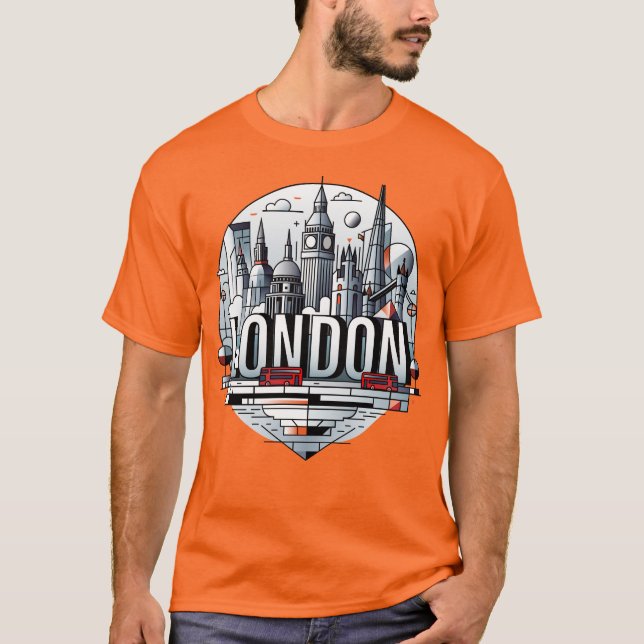 Camiseta London England United Kingdom (Anverso)