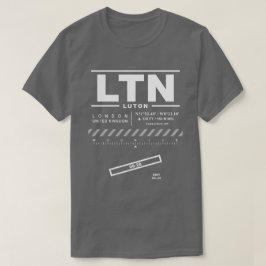 Camiseta London Luton Airport LTN T-Shirt