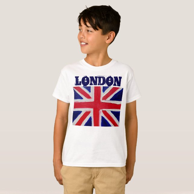 Camiseta London Modern Boys England Reino Unido (Anverso completo)