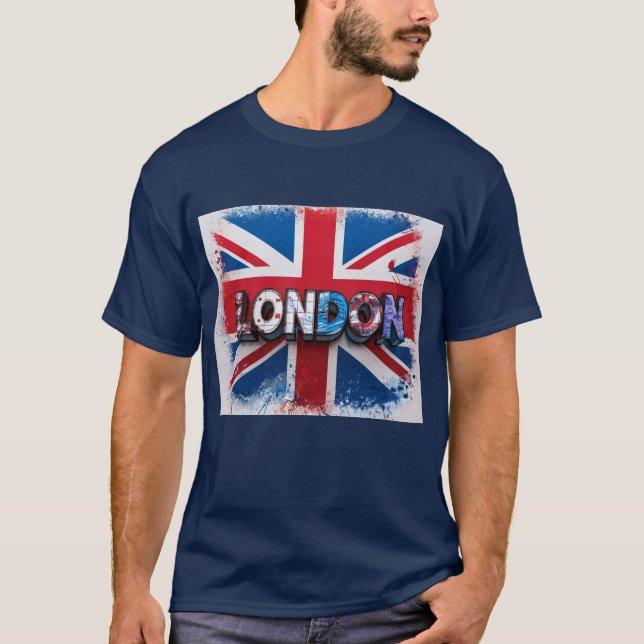 Camiseta Londres es mi ciudad (Anverso)