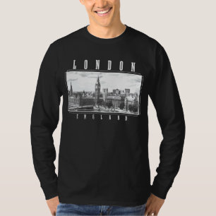 Camiseta Londres Inglaterra Reino Unido Gran Línea de Skyli