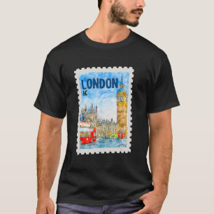 Camiseta Londres Inglaterra Reino Unido Viaje en inglés Est