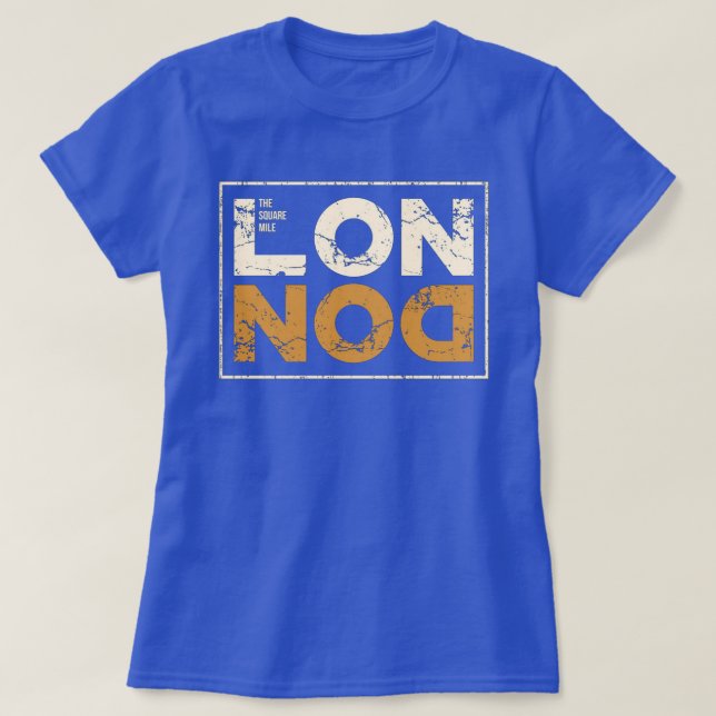 Camiseta Londres la milla cuadrada (Diseño del anverso)