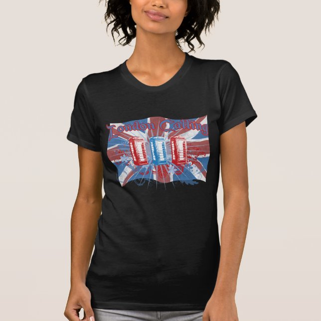 Camiseta Londres llamada (Anverso)