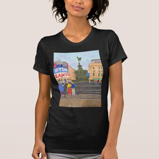 Camiseta Londres, Piccadilly Circus (Anverso)