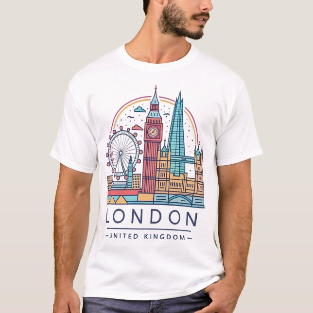 CAMISETA LONDRES, REINO UNIDO (Anverso)
