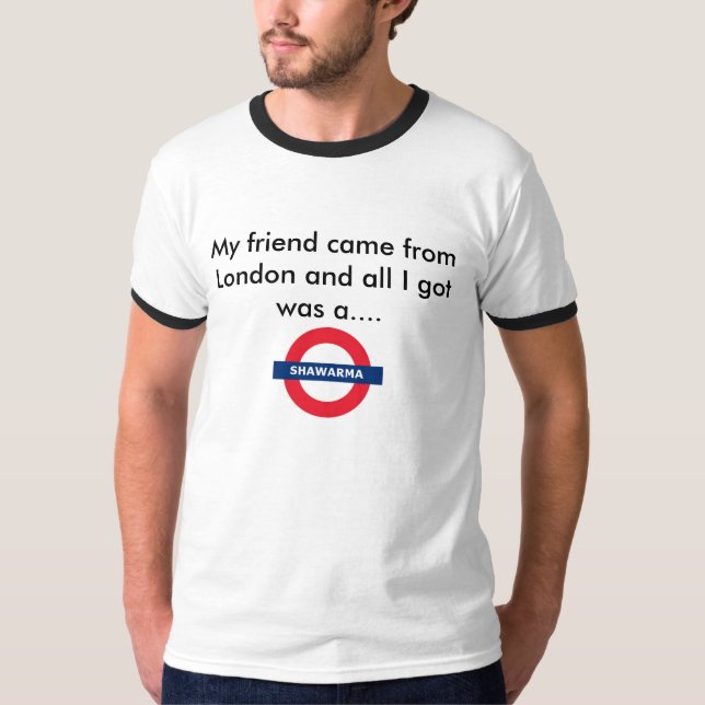Camiseta Londres Shawarma (Anverso)