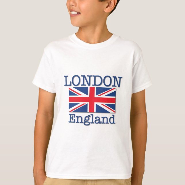 Camiseta Londres y Union Jack (Anverso)