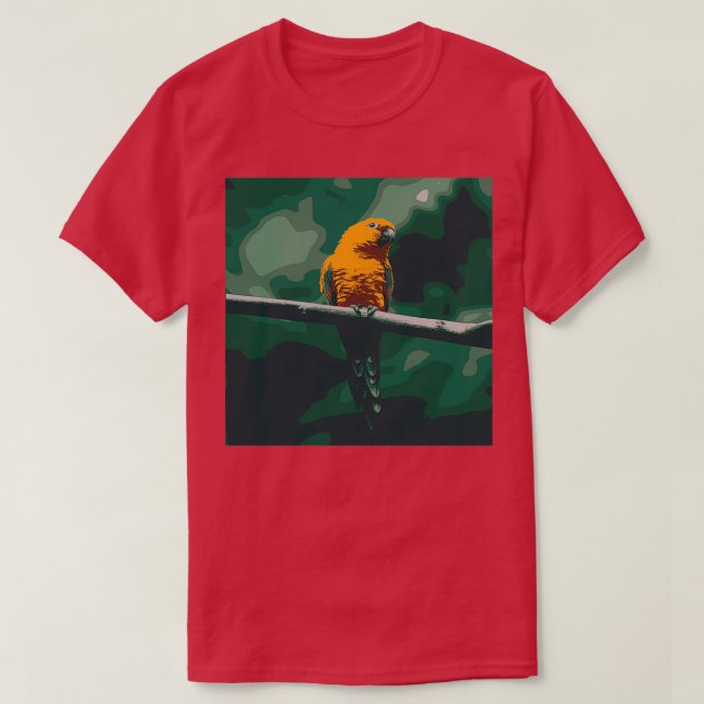 Camiseta Lone Parrot (Diseño del anverso)