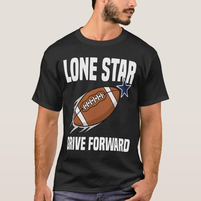 CAMISETA LONE STAR DRIVE FORWARD - DALLAS FOOTBALL (Anverso)
