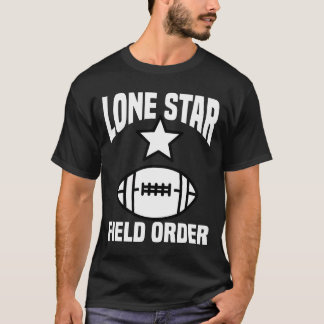 CAMISETA LONE STAR FIELD ORDER - DALLAS FOOTBALL