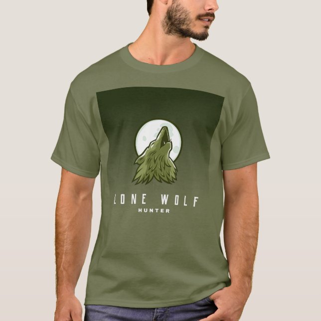Camiseta Lone Wolf Hunter (Anverso)