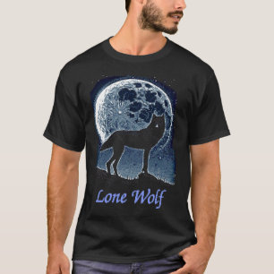 Camiseta Lone Wolf Pixel Art T-Shirt