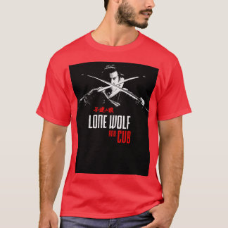 Camiseta Lone Wolf y Cub gray