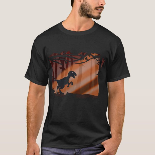 Camiseta Lonely Raptor (Anverso)